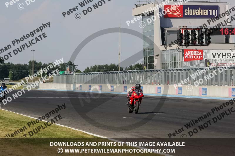 25 to 27th july 2019;Slovakia Ring;event digital images;motorbikes;no limits;peter wileman photography;trackday;trackday digital images